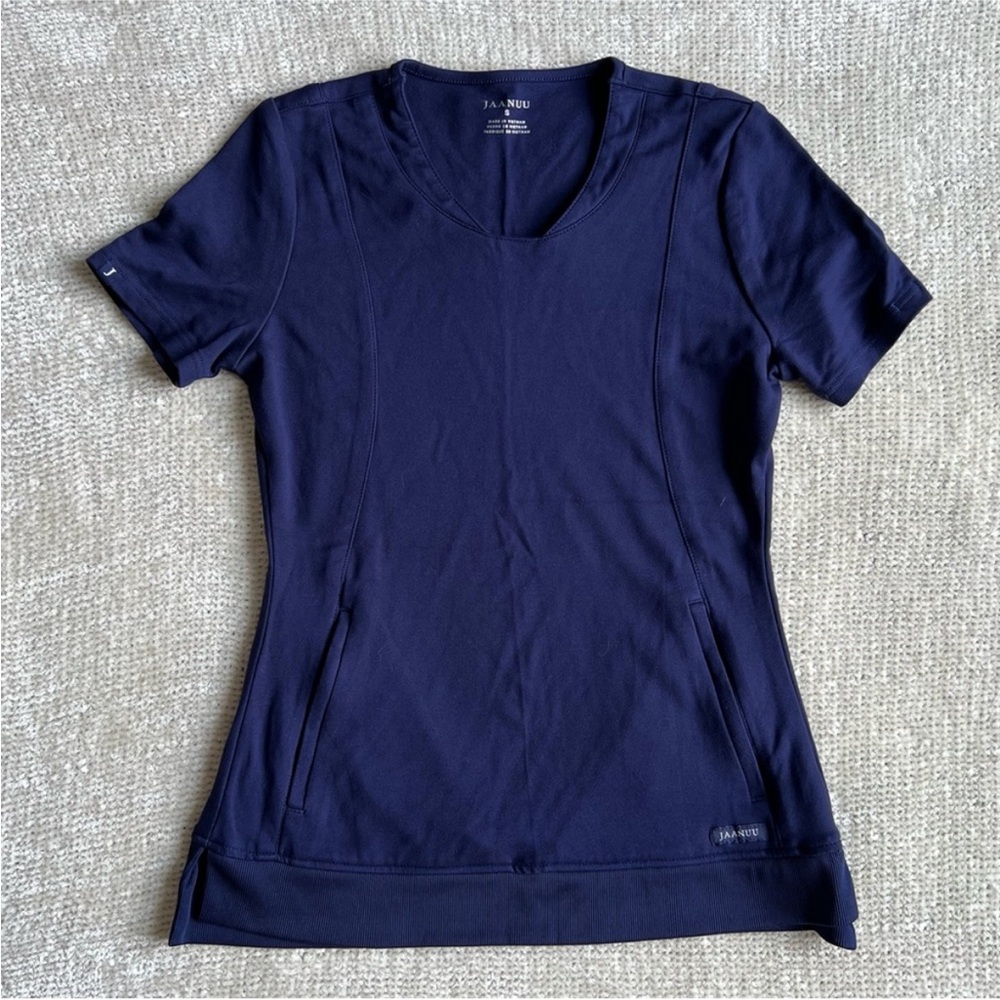 Jaanuu Navy Scrub Top